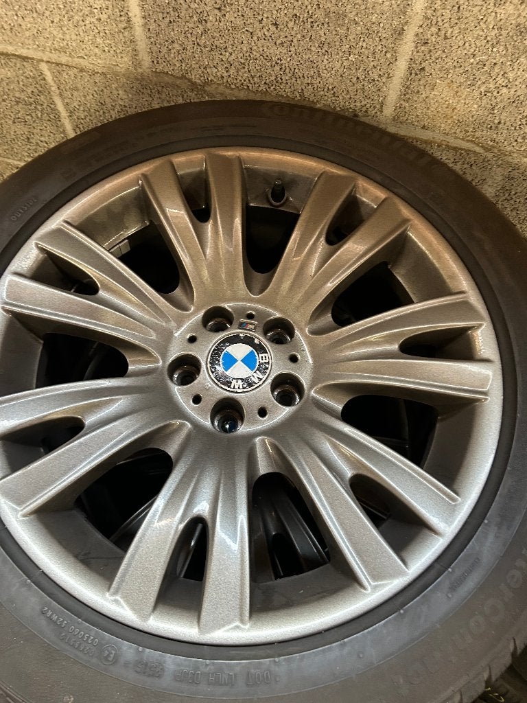 BMW X5 19 inch velgen met banden, Gebruikt, 255 mm, Velg(en), All Season