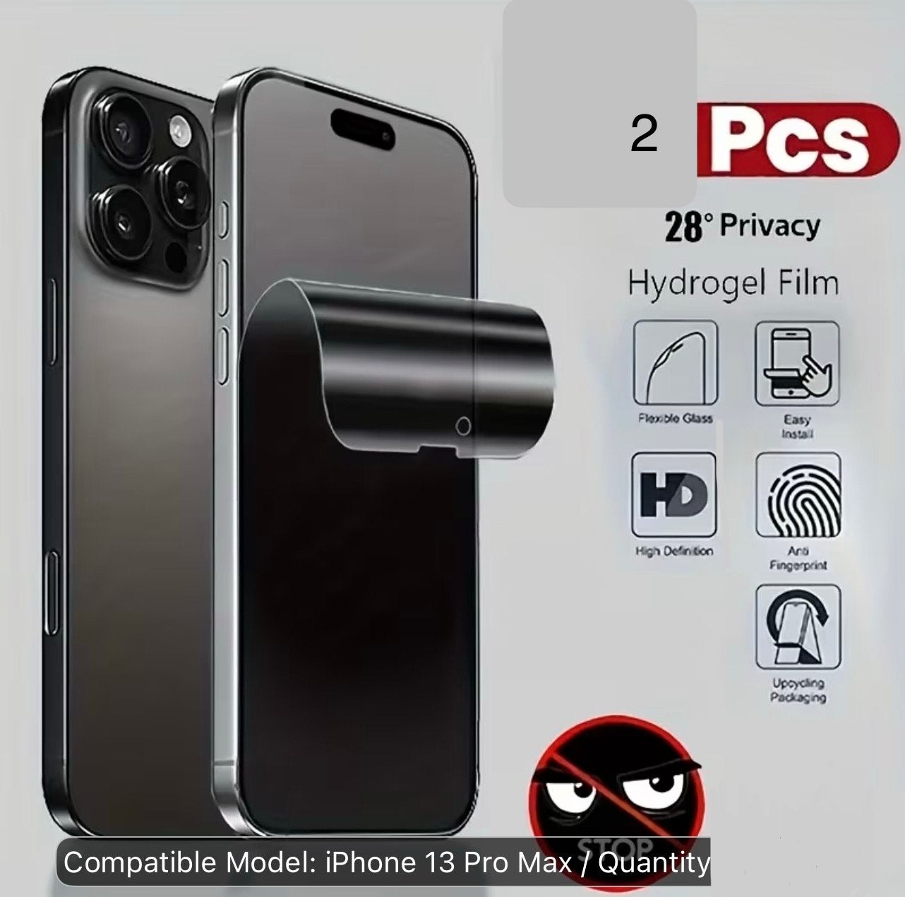 2x Hydrogel Screenprotector voor iPhone 13 Pro Max 14 Plus, Ophalen, Nieuw, Bescherming, Apple