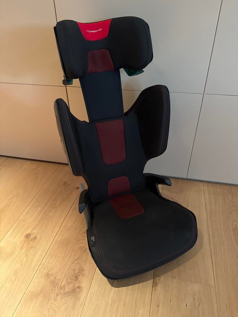 Porsche Kinderzitje - Groep 2/3 (15-36 kg), Overige merken, Autogordel of Isofix, 15 t/m 36 kg, Verstelbare rugleuning