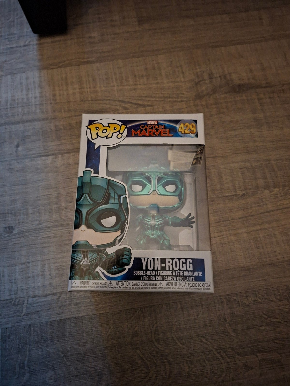 Funko Pop! Marvel Captain Marvel Yon-Rogg #429, Ophalen of Verzenden, Zo goed als nieuw