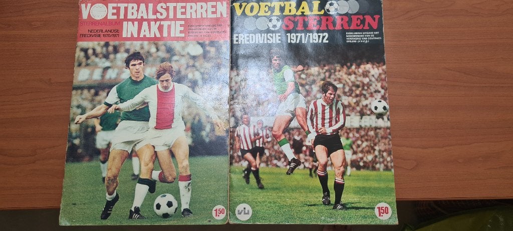 Voetbalsterren in actie 1970/1971 en 1971/1972, Verzamelen, Ophalen of Verzenden, Gebruikt, Overige binnenlandse clubs, Spelerskaart