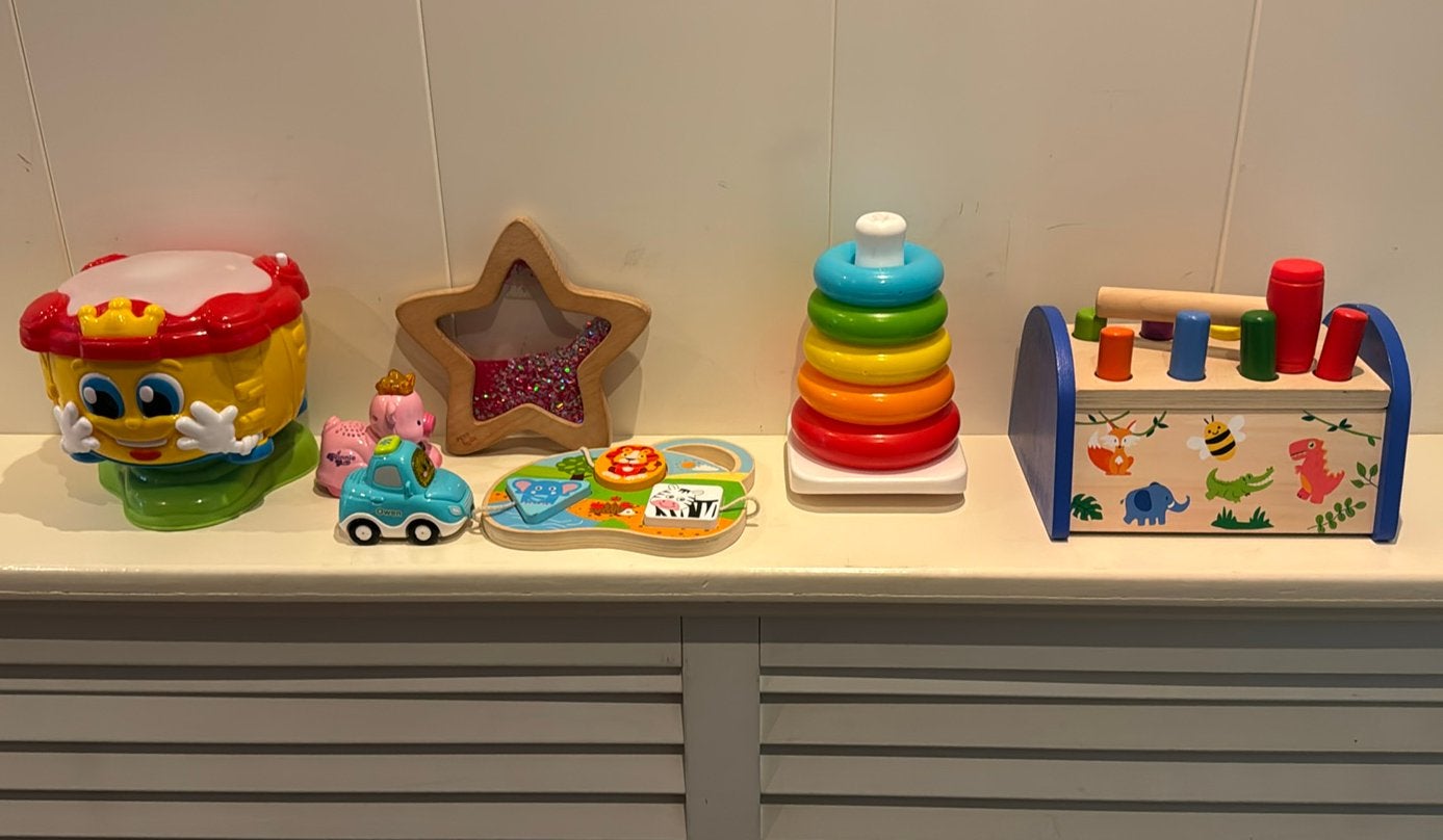 Setje baby speelgoed, Ophalen, Gebruikt, Overige typen