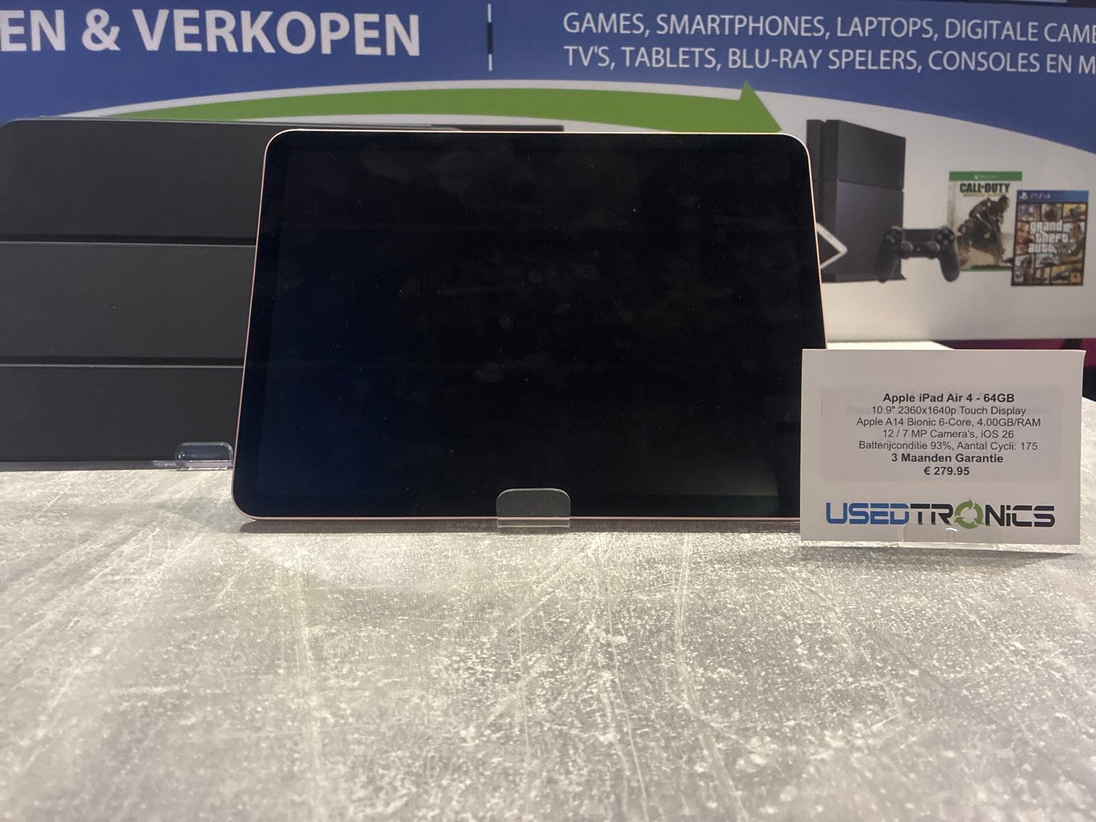 Apple iPad Air 4 - 64GB - Rose Goud - Zo goed als nieuw, Computers en Software, 10 inch, Rose Goud, Apple iPad Air, Ophalen of Verzenden