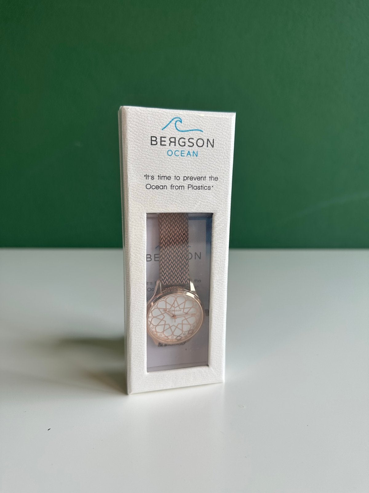Bergson Ocean Horloge - Nieuw in doos, Overige merken, Staal, Polshorloge, Nieuw