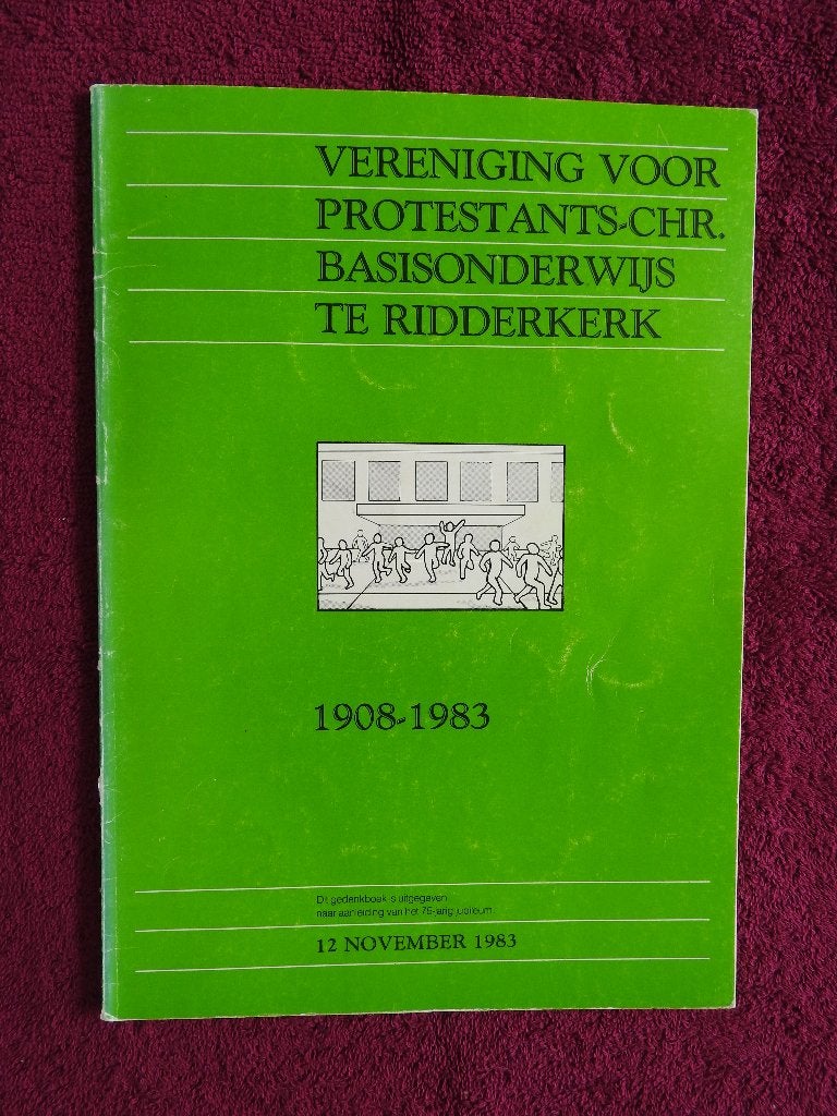 Ver. voor Protestants-Chr. Basisonderwijs te Ridderkerk, Boeken, Ophalen of Verzenden, Zo goed als nieuw