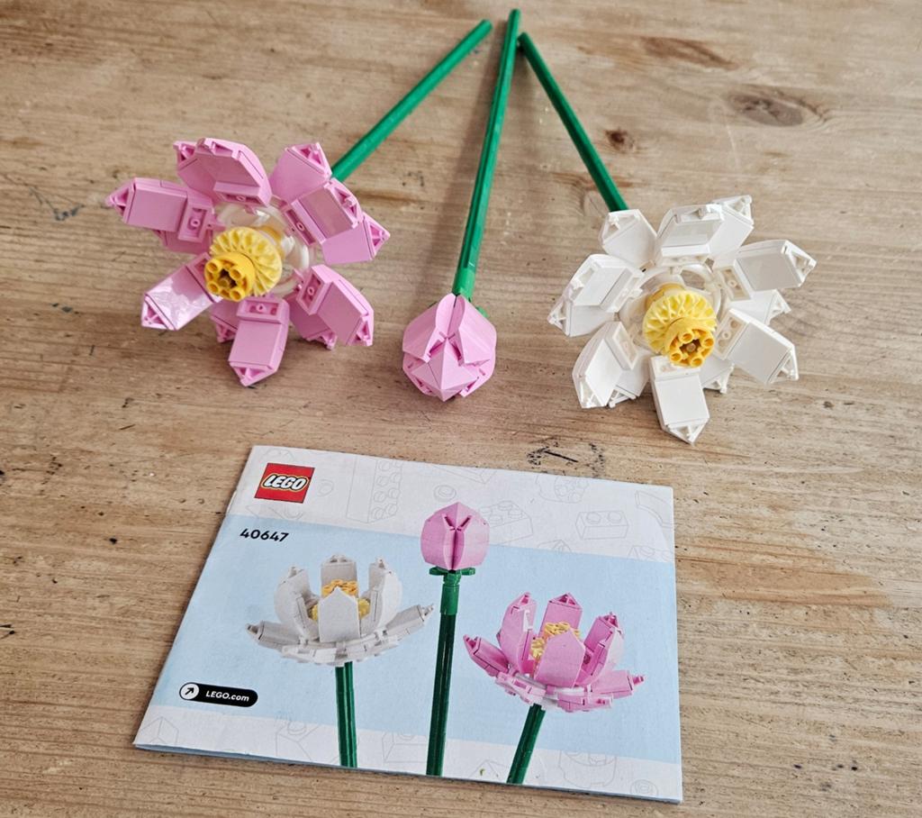 Lego bloemen 40647, Ophalen, Zo goed als nieuw, Versiering