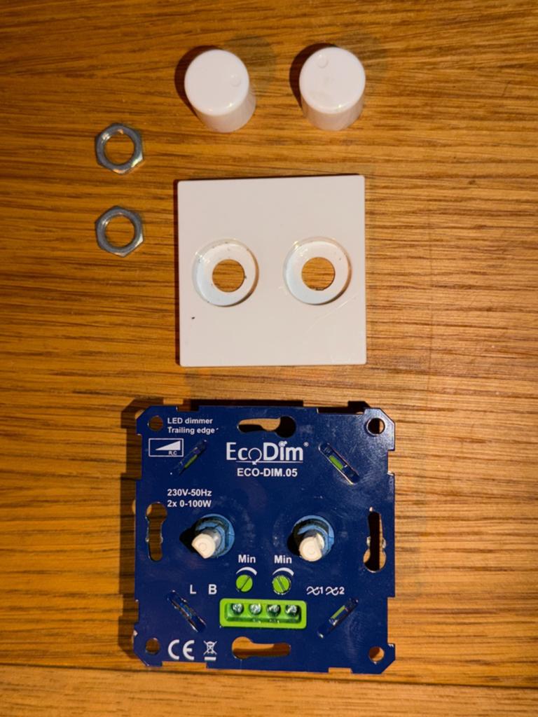 EcoDim 5 LED Duodimmer, Ophalen of Verzenden, Zo goed als nieuw