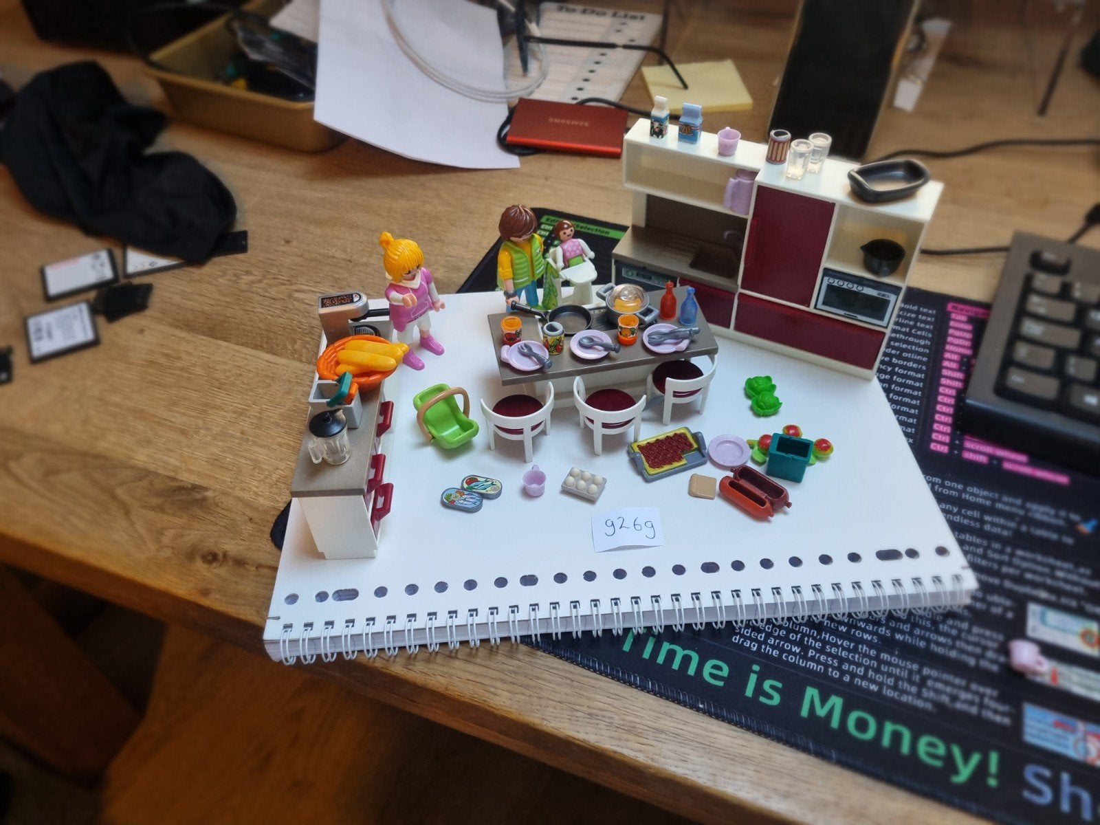 Playmobil 9269 Keuken Set met Poppetjes en Accessoires, Ophalen of Verzenden, Zo goed als nieuw, Jongen of Meisje