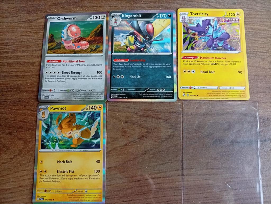 Pokemonkaarten glim, Ophalen of Verzenden, Zo goed als nieuw, Meerdere kaarten