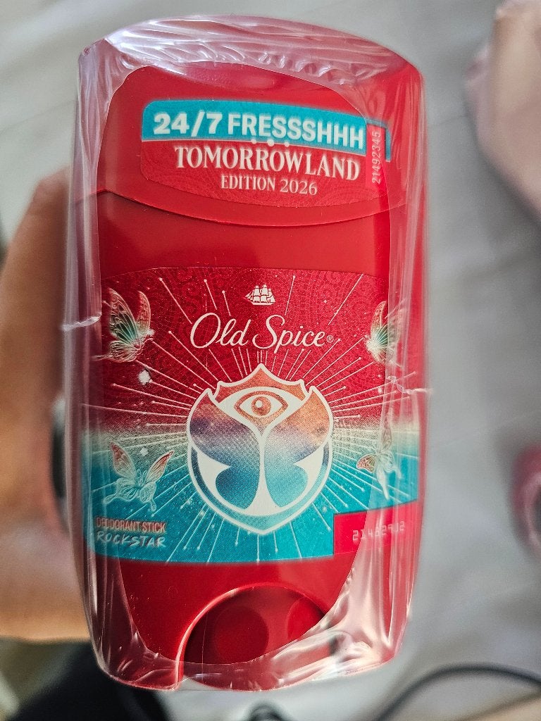 Tomorrowland - 1 pak deorollers 'Old Spice 2026' (6 rollers), Ophalen of Verzenden