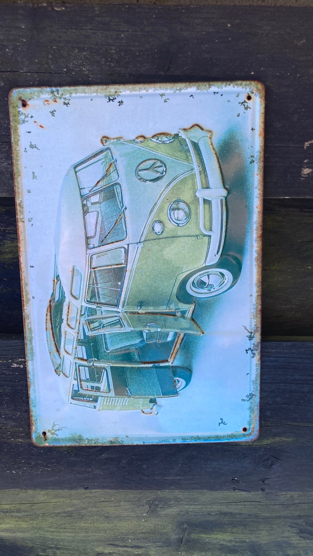 4.x.     VW metaal bord, Ophalen, Gebruikt