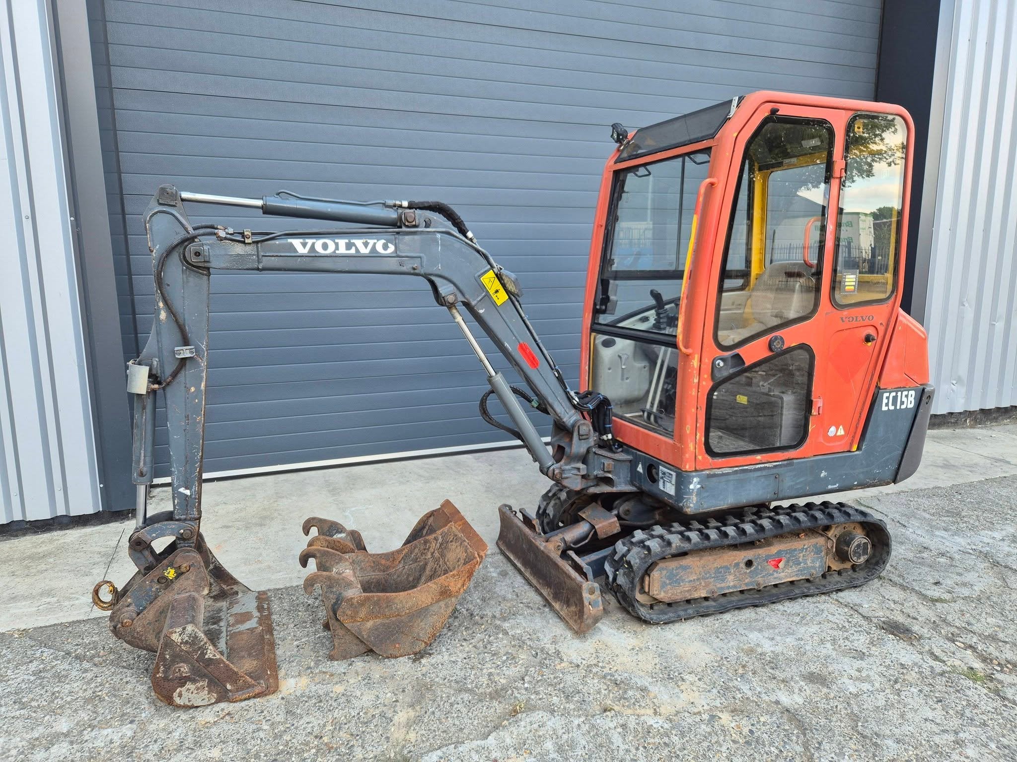 Volvo EC15 Minigraver Graafmachine, Zakelijke goederen, Machines en Bouw | Kranen en Graafmachines, Graafmachine