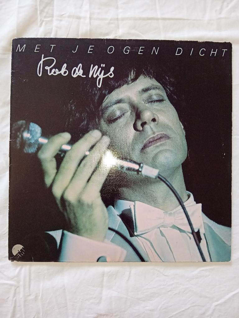 ROB DE NIJS - MET JE OGEN DICHT €9, Ophalen of Verzenden, Gebruikt, Overige formaten, Levenslied of Smartlap