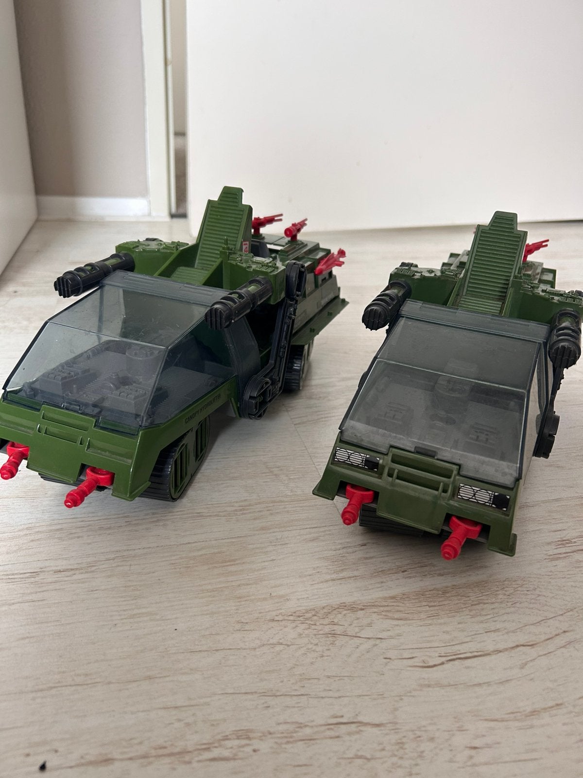 GI JOE H.A.V.O.C. Incompleet (2 stuks), Ophalen of Verzenden, Gebruikt