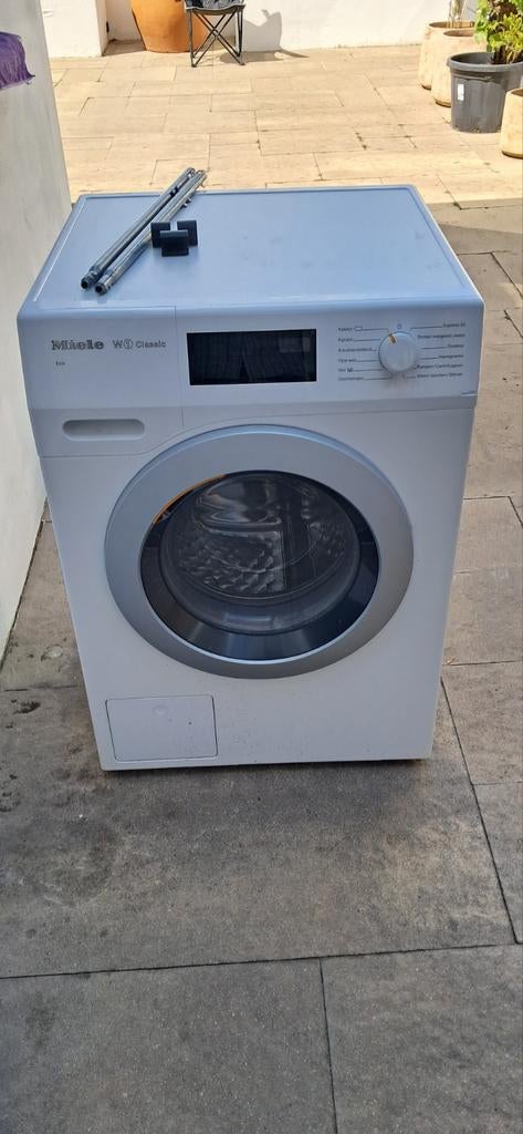 Miele W1 Classic 7kg wasmachine - Werkt prima!, 6 tot 8 kg, Ophalen of Verzenden, Gebruikt, Voorlader