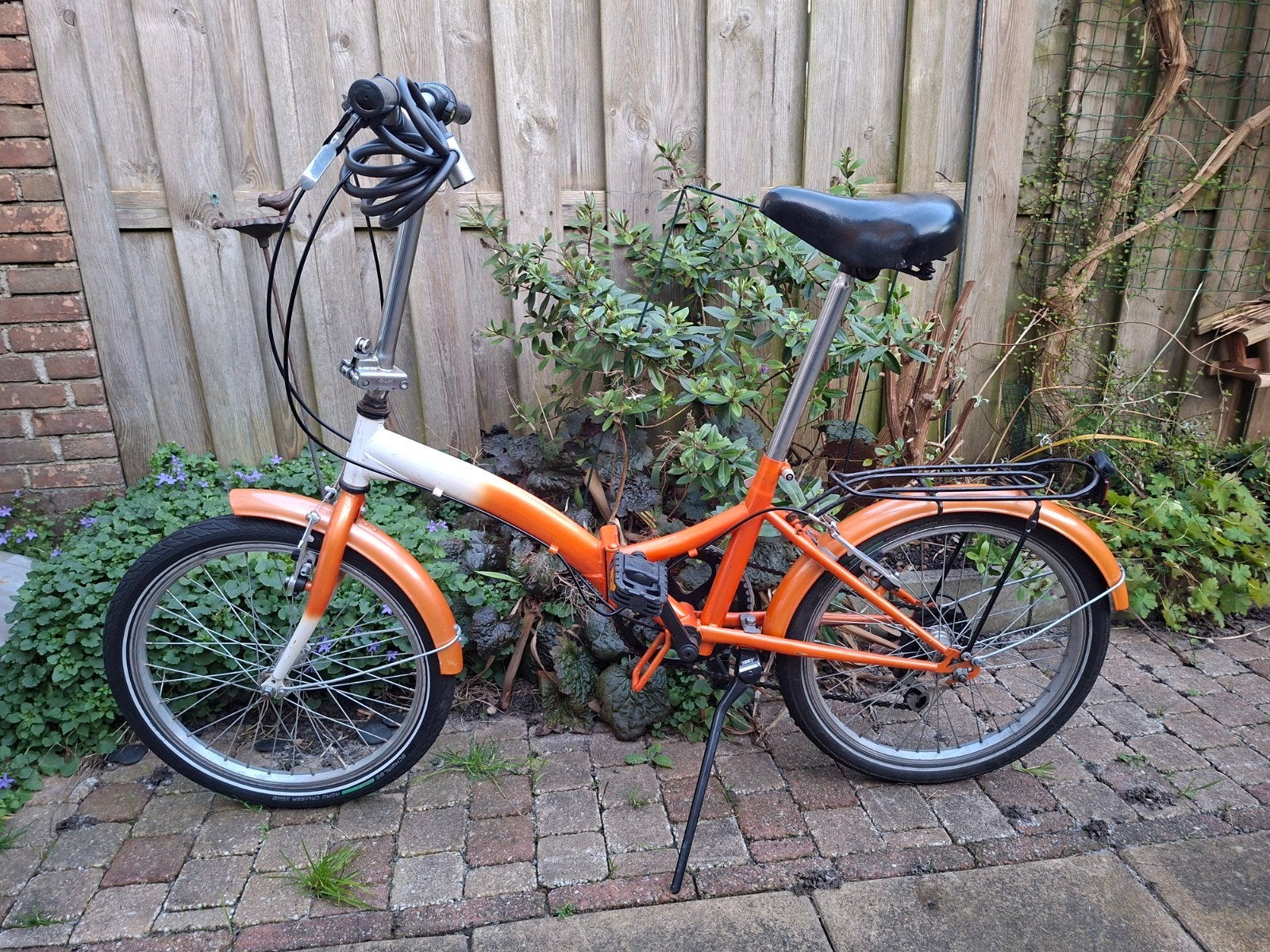 Vouwfiets, Fietsen en Brommers, Ophalen, Gebruikt, 16 tot 18 inch, Versnellingen