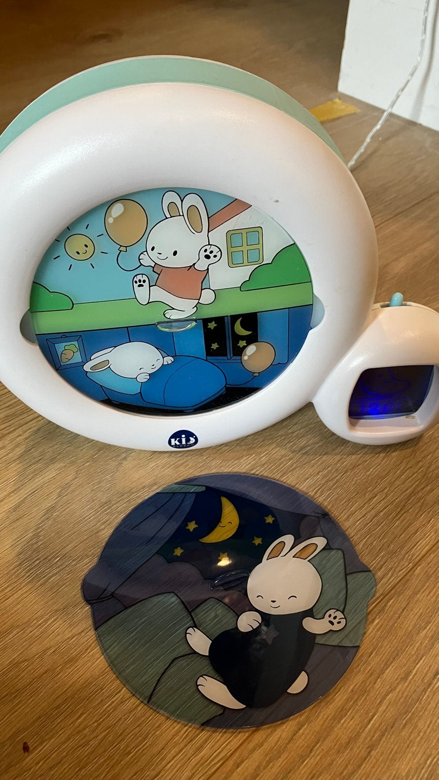 Klok met slaaptrainer en nachtlampje voor kinderen, Ophalen, Gebruikt, Digitaal