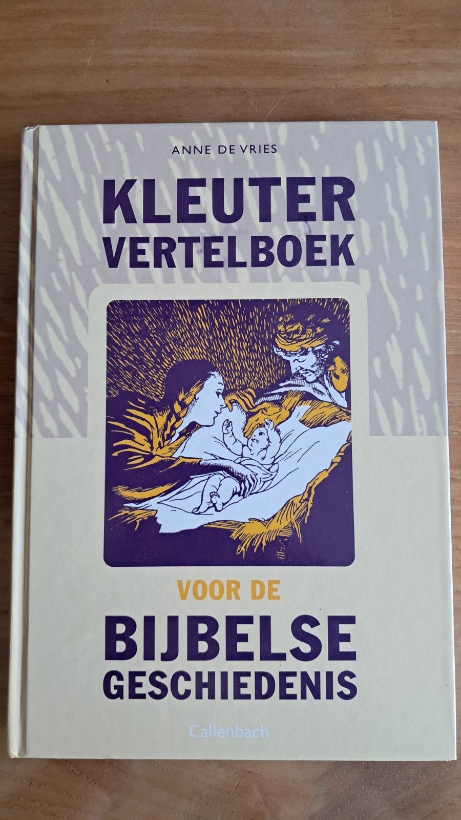 Kleutervertelboek Bijbelse geschiedenis - Anne de Vries, Non-fictie, Ophalen of Verzenden, Zo goed als nieuw, Anne de Vries