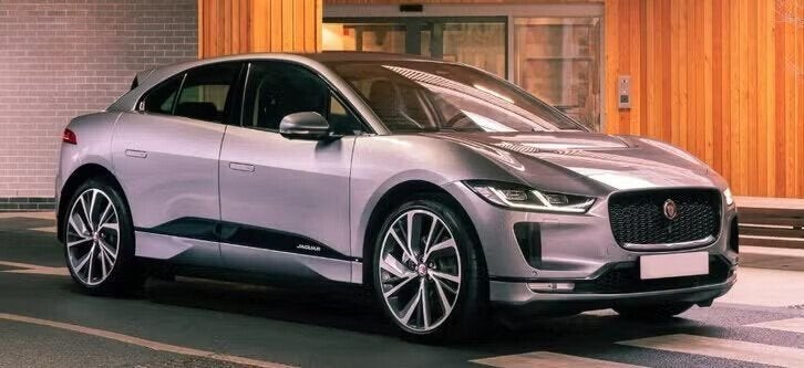Originele 22 inch Jaguar velgen met banden I-pace F-pace, Info@jaguar.com, Gebruikt, 255 mm, Banden en Velgen