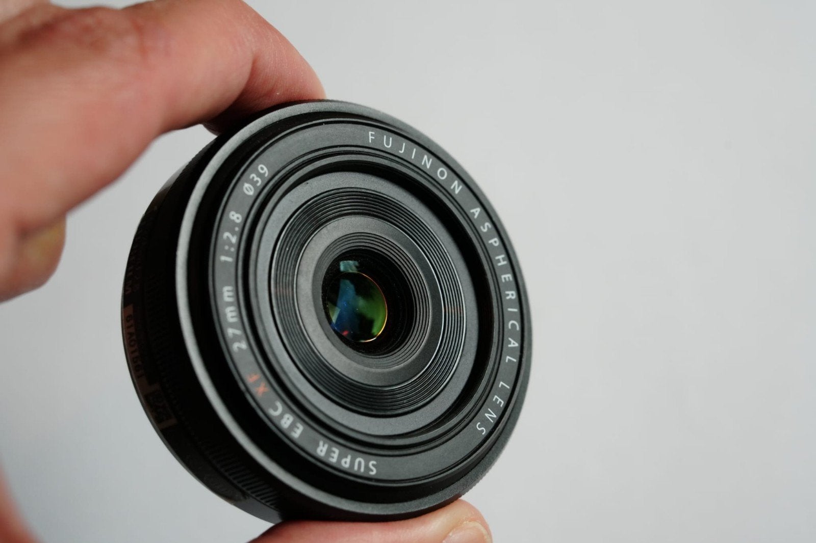 Fujifilm lens XF 27mm F/2.8, Fujinon incl. zonnekap, Ophalen, Fujifilm, Zo goed als nieuw, Standaardlens