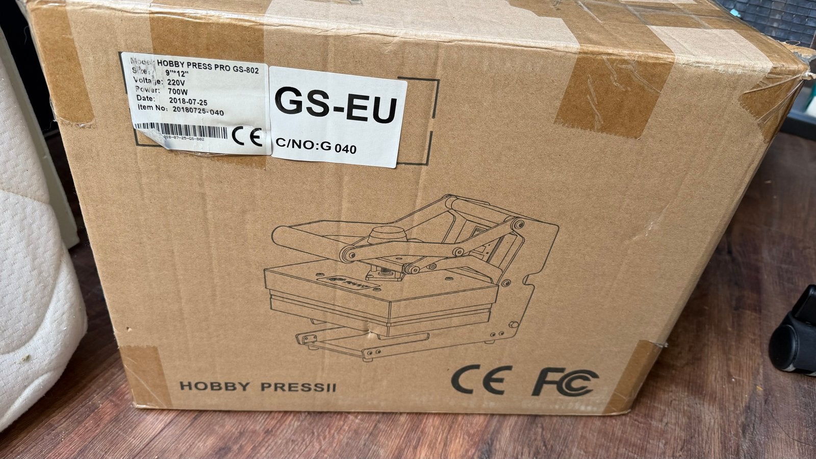 Hobby Press Pro GS-802 Hittepers - Nieuw in doos, Nieuw, Machine, Elektrisch, Overige merken