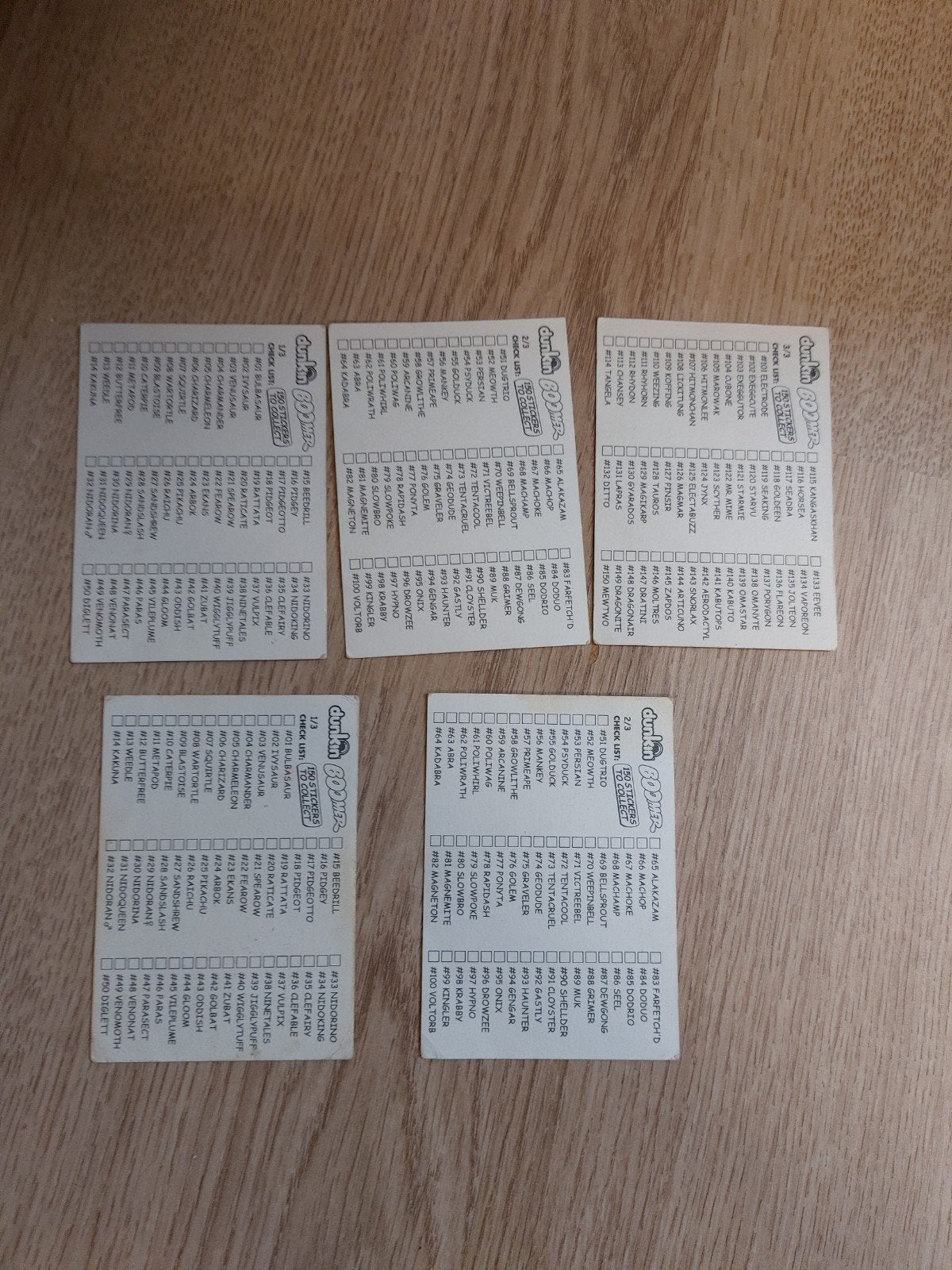 Pokemon stickers dunkin boomer, Ophalen of Verzenden, Overige typen