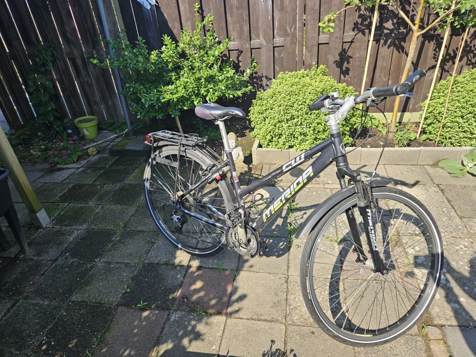 Merida Crossway TFS 300 Damesfiets - 27 versnellingen, Gebruikt, Velgrem, Overige maten, Ophalen