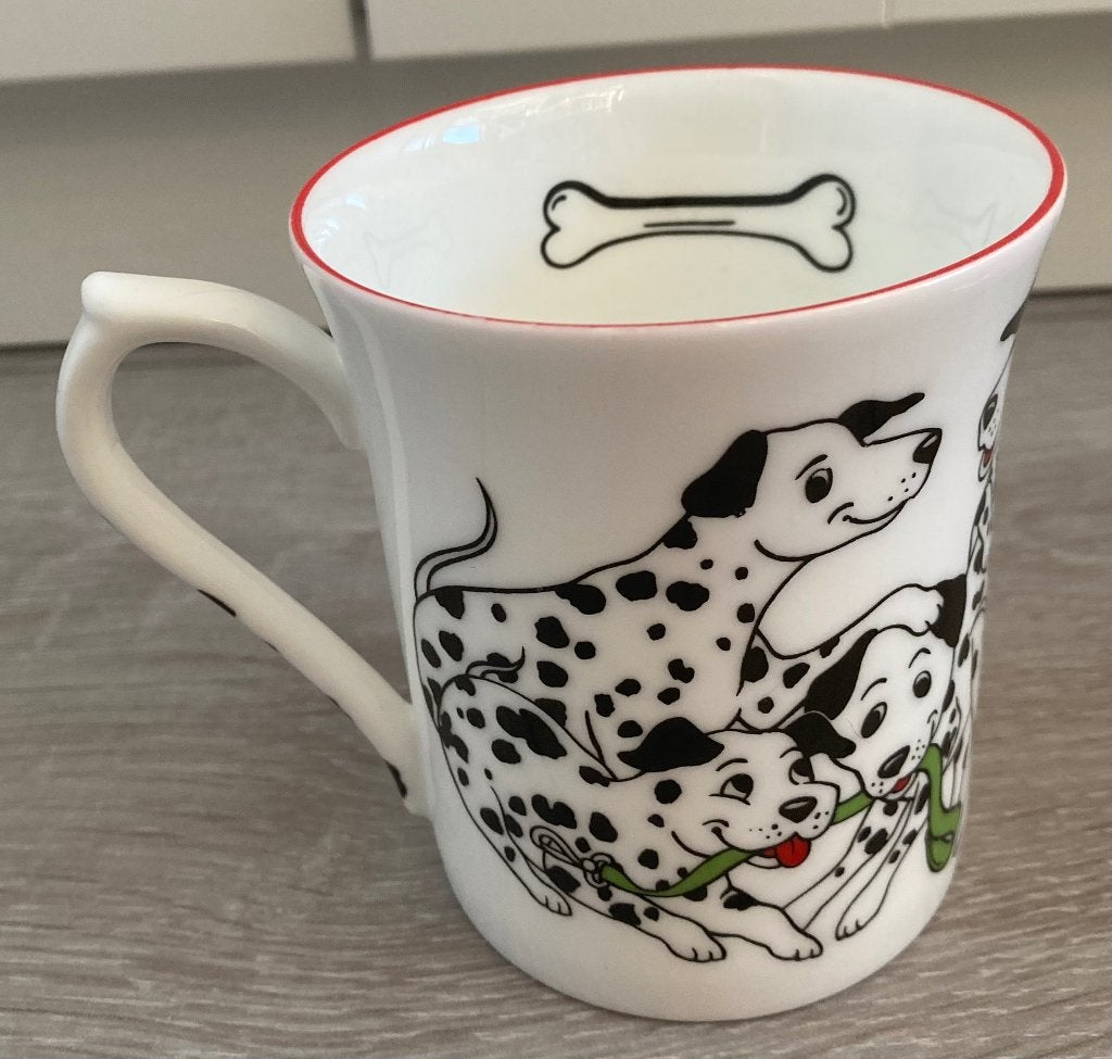Beker /mok dalmatiërs, Ophalen of Verzenden, Zo goed als nieuw, Overige stijlen, Kop(pen) en/of Schotel(s)
