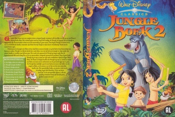 Jungle Boek 2 DVD, Europees, Tekenfilm, Verzenden, Alle leeftijden