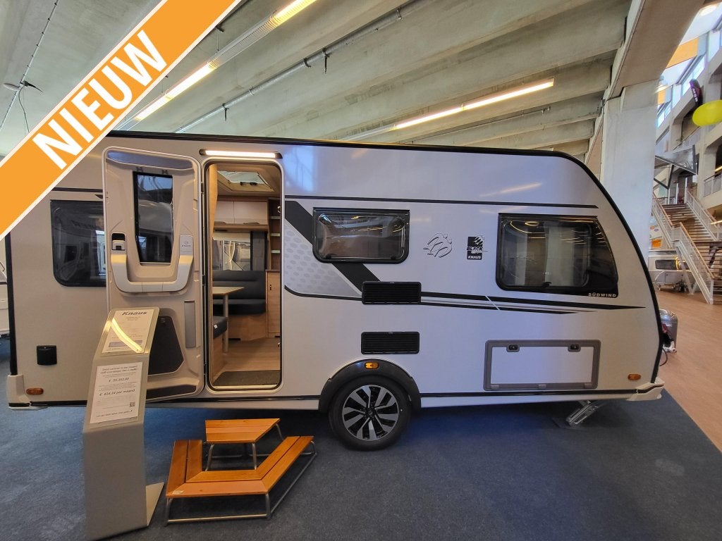 Knaus Sudwind Black Selection 460 EU super compleet af fabri, Caravans en Kamperen, Rondzit, Bedrijf, Schokbreker, Knaus