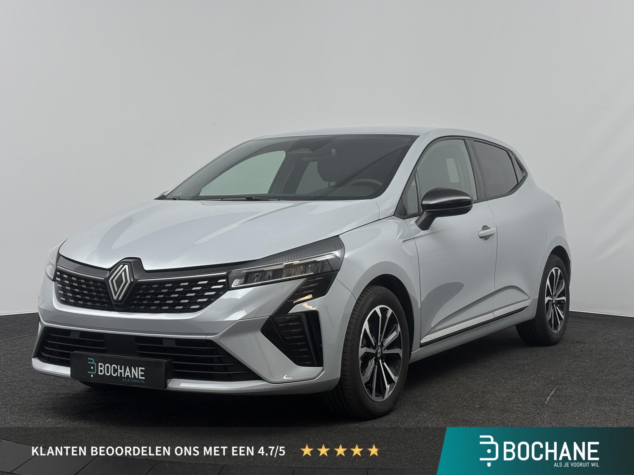 Renault Clio 1.6 E-Tech Full Hybrid 145 techno | Camera | Ca, Auto's, Gebruikt, Met garantie (alle), Leder en Stof, Origineel Nederlands