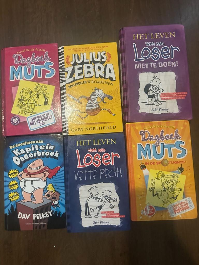 Kinderboekenpakket: Dagboek van een Mutst, Boeken, Ophalen of Verzenden, Zo goed als nieuw, Rachel Renée Russell; Erin Russell; Nikki Russell