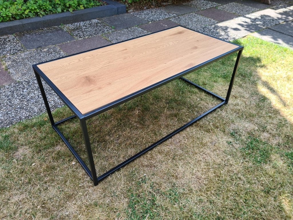 salontafel, L 100 x B 50 x H 40 cm, voor € 15,00, Huis en Inrichting, Tafels | Salontafels, Ophalen, Minder dan 50 cm, 50 tot 100 cm