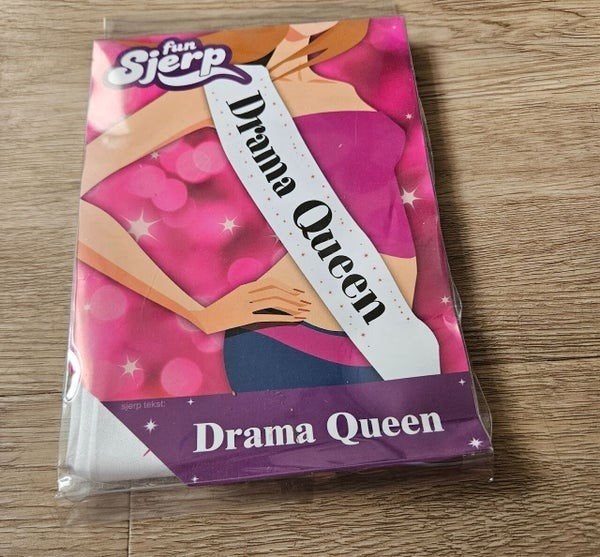 Sjerp "Drama Queen" - Feestartikel voor elke gelegenheid, Verjaardag, Onbekend, Nieuw, Ophalen of Verzenden