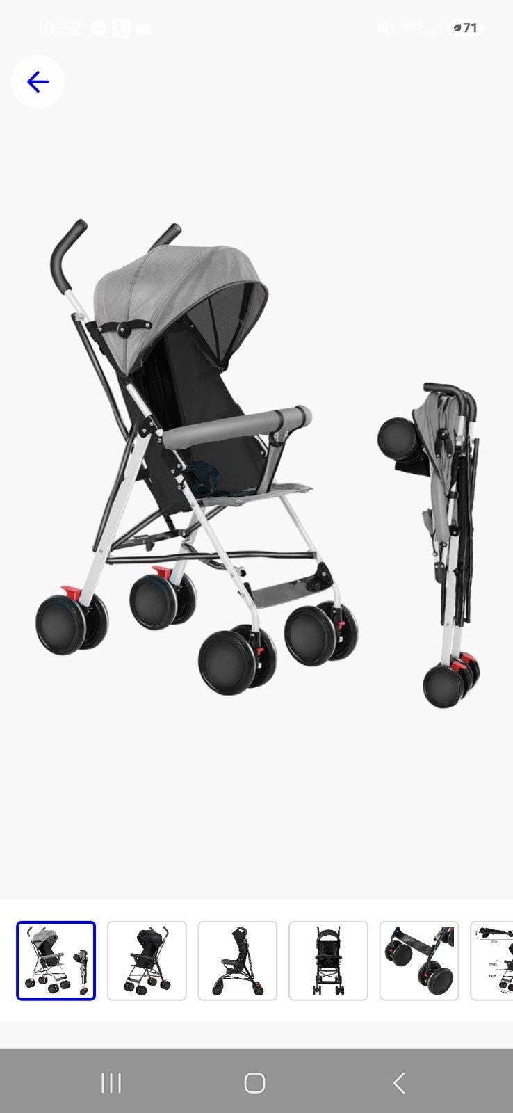kinderwagen, Ophalen of Verzenden, Nieuw