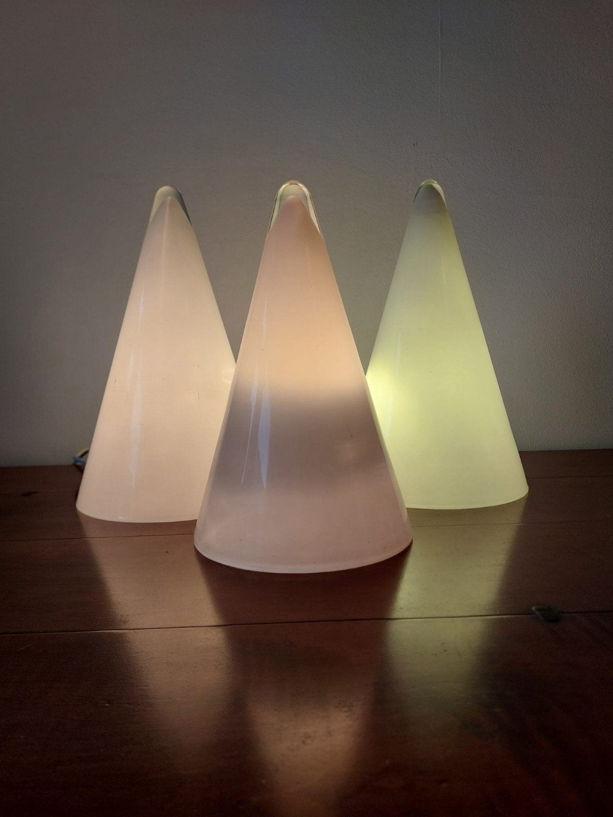 Vintage lampen set Teepee of iceberg, Verzamelen, Ophalen, Huis en Inrichting
