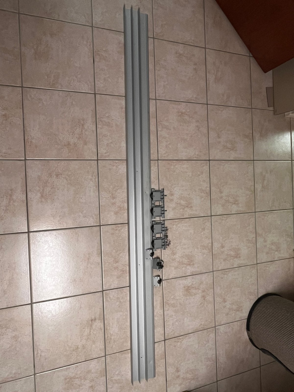 Schuifsysteem voor 2 schuifdeuren, Ophalen, 200 cm of meer, 150 tot 200 cm, Zo goed als nieuw