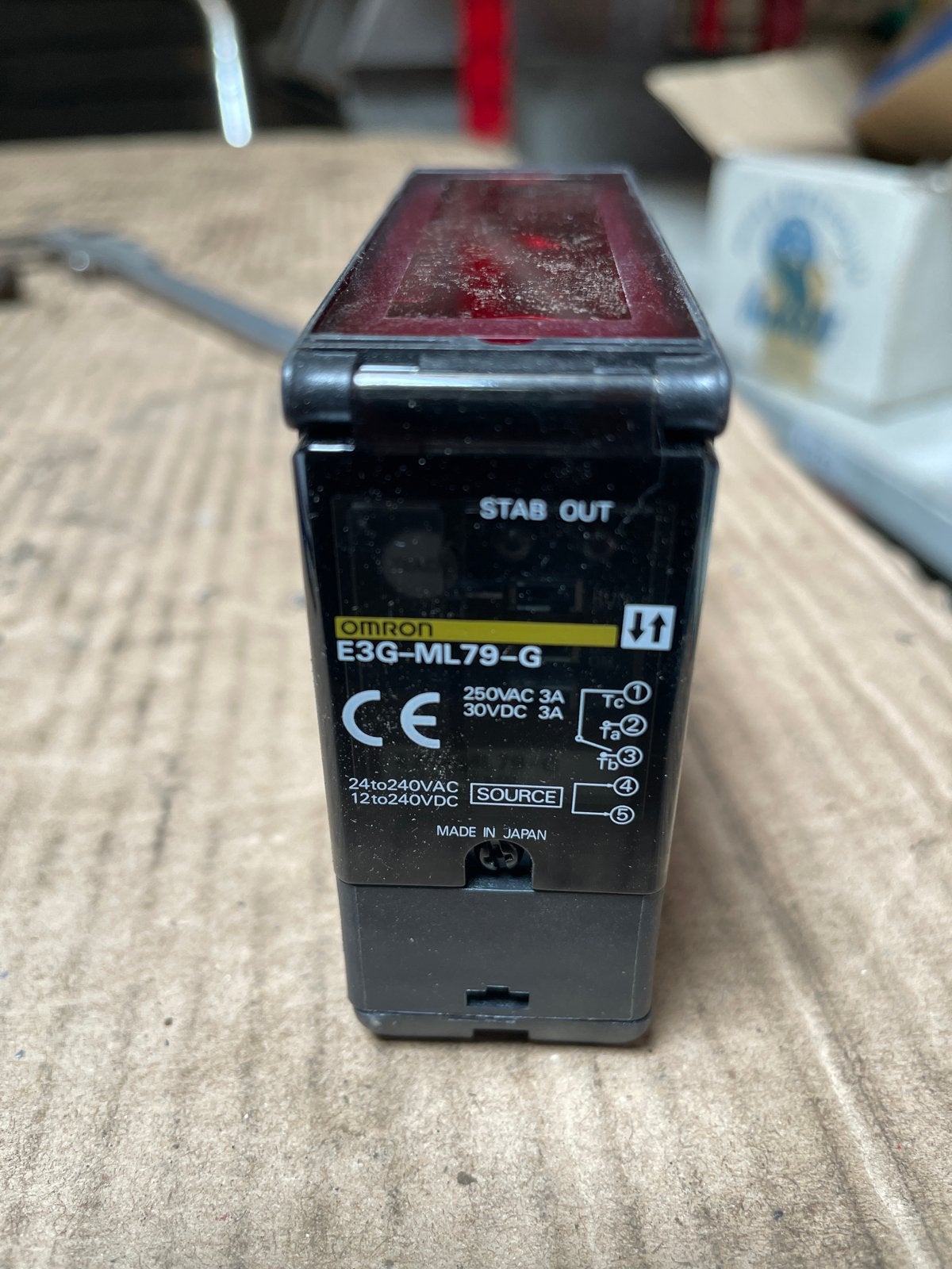 OMRON E3G-ML79-G Foto-elektrische Schakelaar, Ophalen, Nieuw