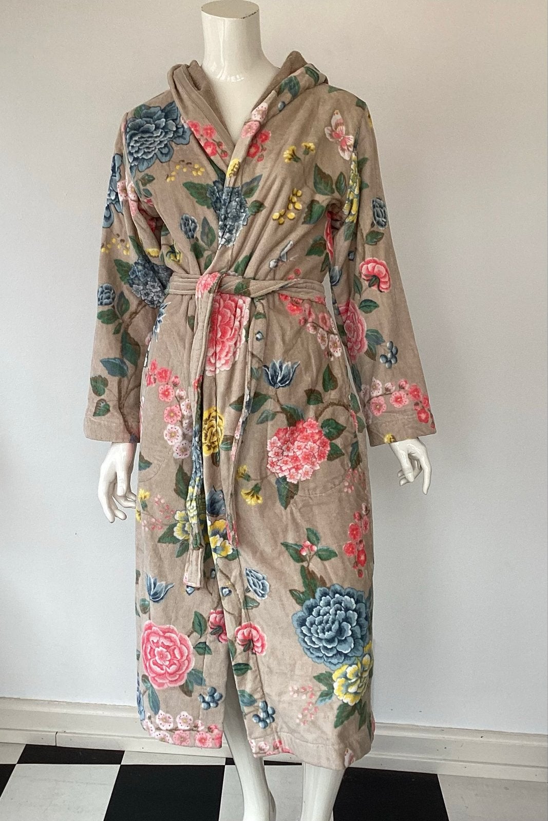 Pip Studio Badjas Good Evening Khaki Maat S Nieuw, Verzenden, Nieuw