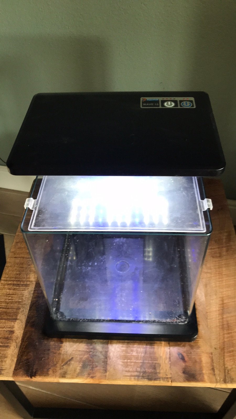 Superfish 15 ideaal garnalen aquarium., Ophalen of Verzenden, Zo goed als nieuw, Gevuld zoetwateraquarium