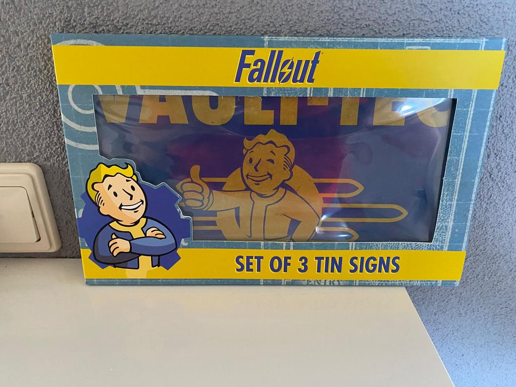 Fallout - Metal signs - verschillende, Spelcomputers en Games, Games | Overige, Vanaf 18 jaar, 1 speler, Eén computer, Ophalen of Verzenden