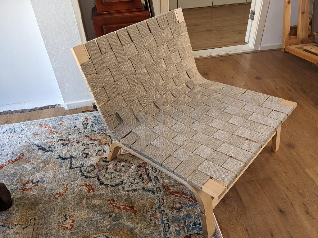 Ikea Stockholm 2025 design fauteuil / chair / stoel, Ophalen, 75 tot 100 cm, Zo goed als nieuw, 50 tot 75 cm
