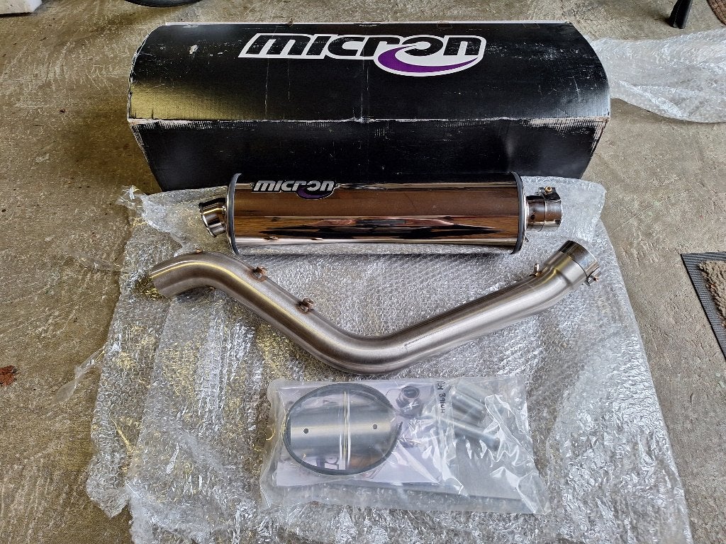 Yamaha YZF-R1 R1 2002 2003 Micron Demper uitlaat nieuw!, Ophalen of Verzenden, Nieuw