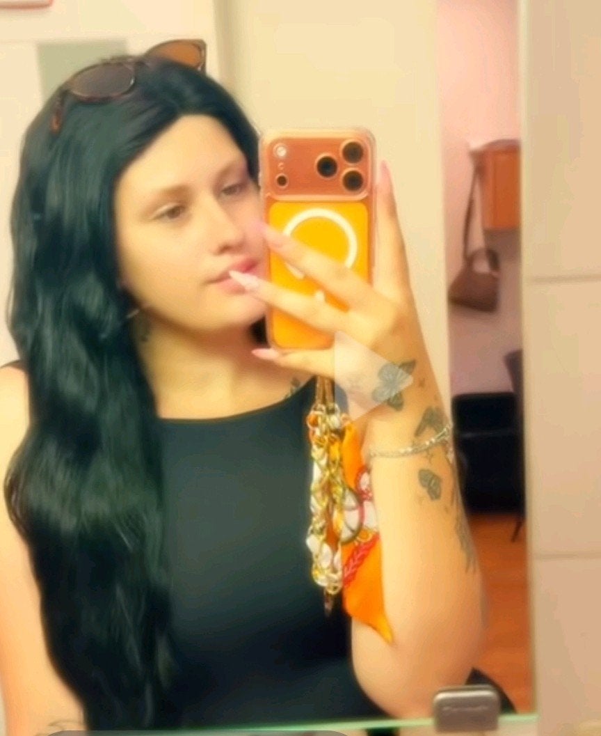 human hair wig 60/70cm, Ophalen of Verzenden