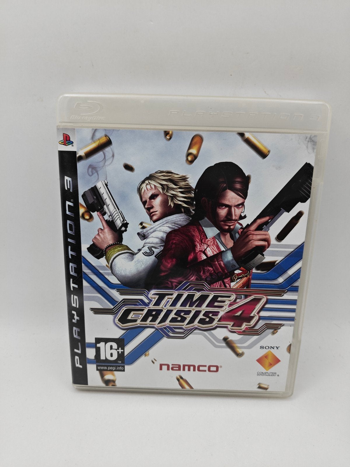 Time Crisis 4 PS3, Spelcomputers en Games, Shooter, Support@bandainamcoent.eu, 1 speler, Bandai Namco Entertainment Europe, 15 rue Félix Mangini, 69009 Lyon, Frankrijk