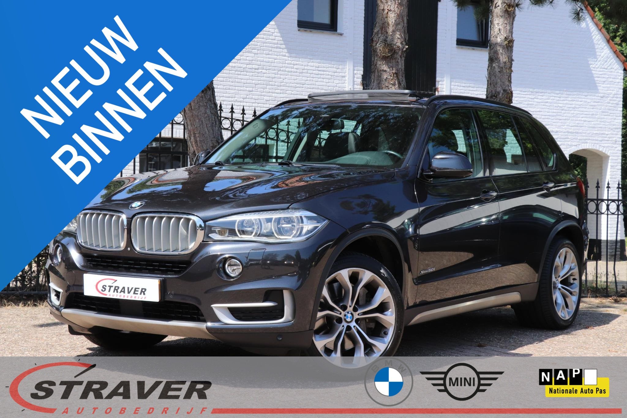BMW X5 xDrive50i 7p. |Panoramadak |Harman/Kardon |Head-up, Auto's, Automaat, Gebruikt, 7 stoelen, 10 km/l