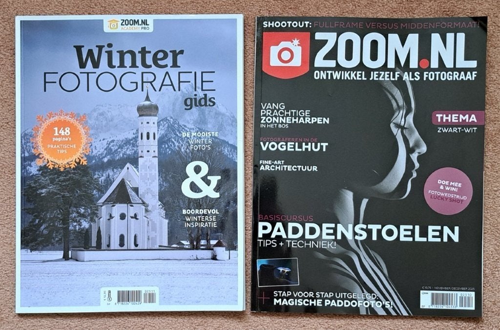Zoom fotografie tijdschriften, Ophalen of Verzenden, Zo goed als nieuw