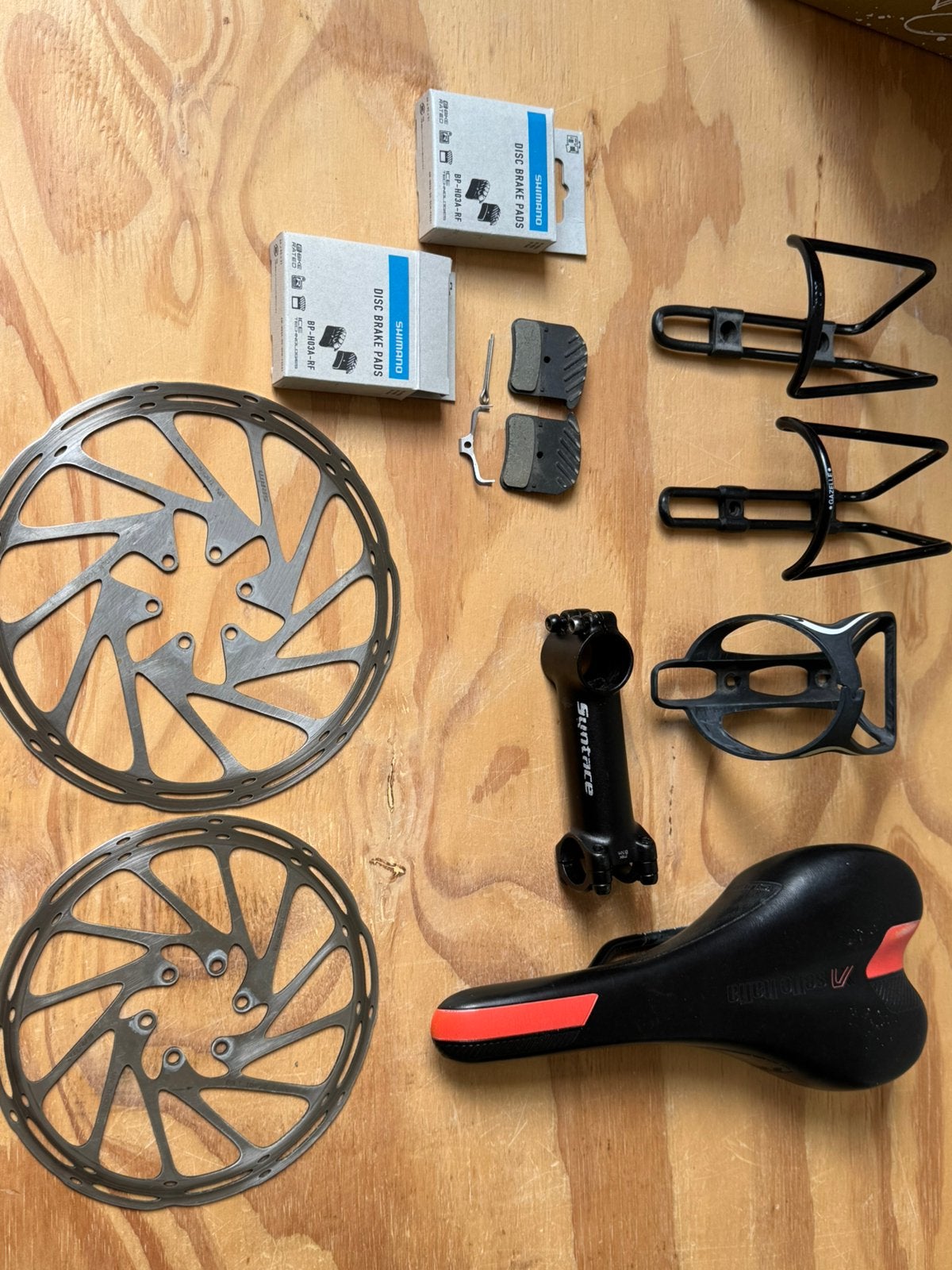 fietsonderdelen, Fietsen en Brommers, Fietsonderdelen, Overige merken, Remmen, Gebruikt, Staal