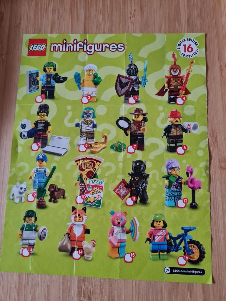 Lego 71025 Minifigures Serie 19, Lego, Nieuw, Ophalen of Verzenden, Minifiguren serie
