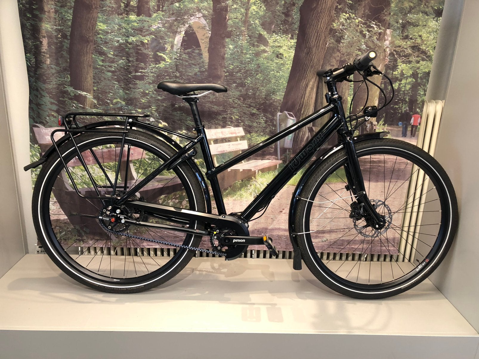Idworx OPinion Lady 48 cm Pinion C12 Riem Shimano hyd. Son, Fietsen en Brommers, Overige merken, ., 47 tot 50 cm, Ophalen of Verzenden